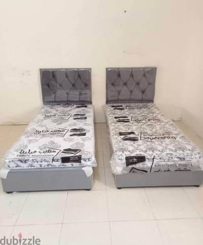 Modern Stylus beautiful Single Beds with or Without Mattresses.