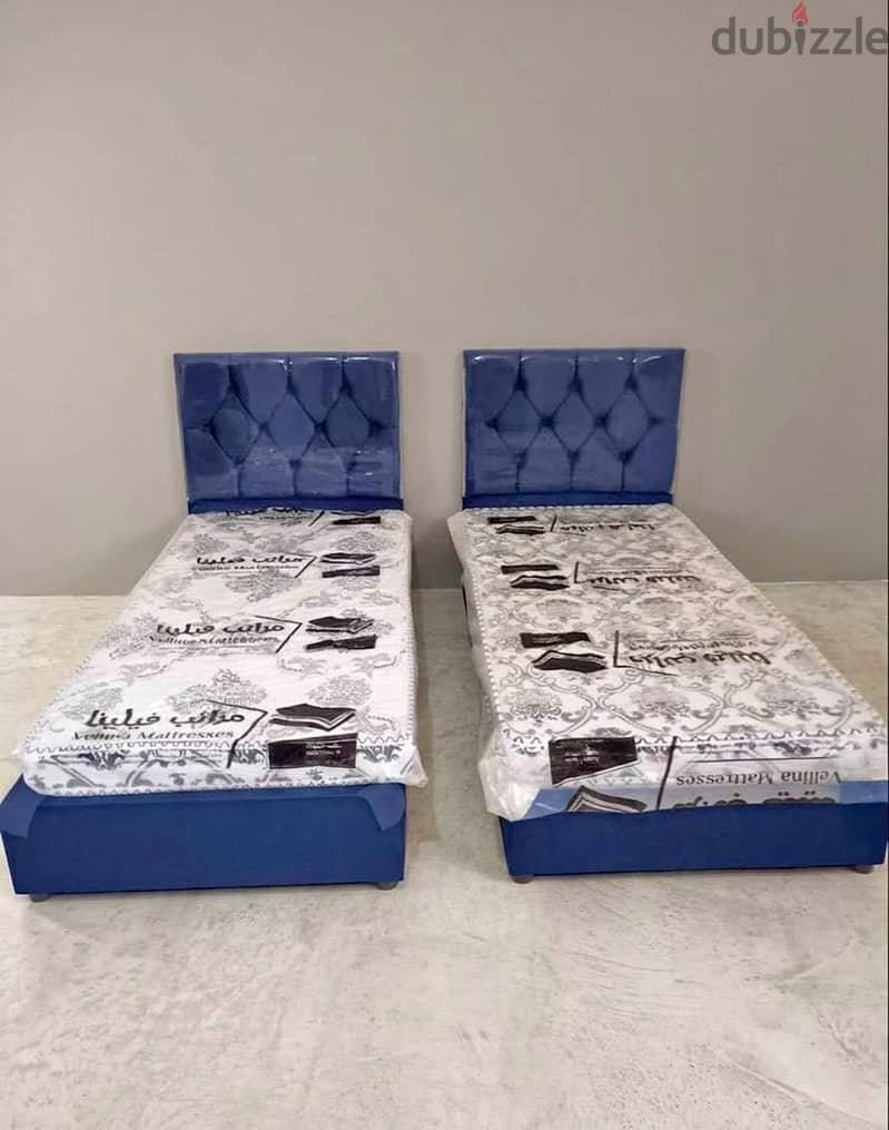 Modern Stylus beautiful Single Beds with or Without Mattresses. 3