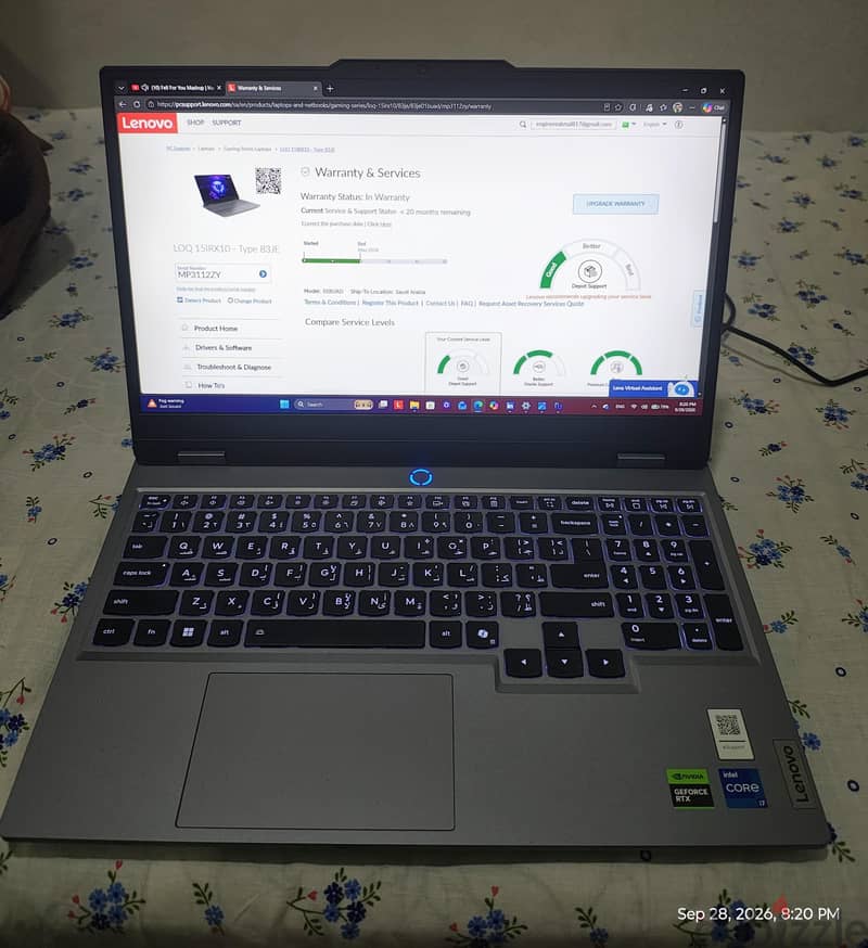 Lenovo Loq 15irx10 | i7-13645HX | 20 Months Jarir Warranty 6