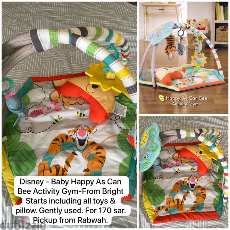 Baby play gym/ mat and sit and play seat 1
