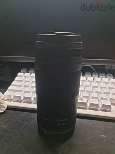 عدسة RF 75-300 حالتها ممتازه