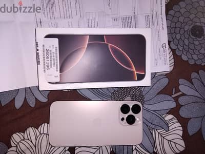 I phone 16 promax 256gb zero scratch