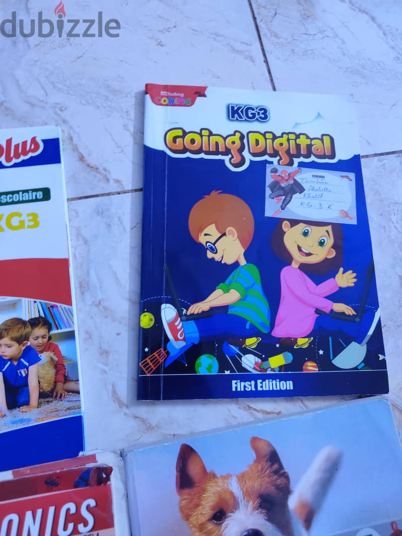 American curriculum books of kg2 and kg3 3