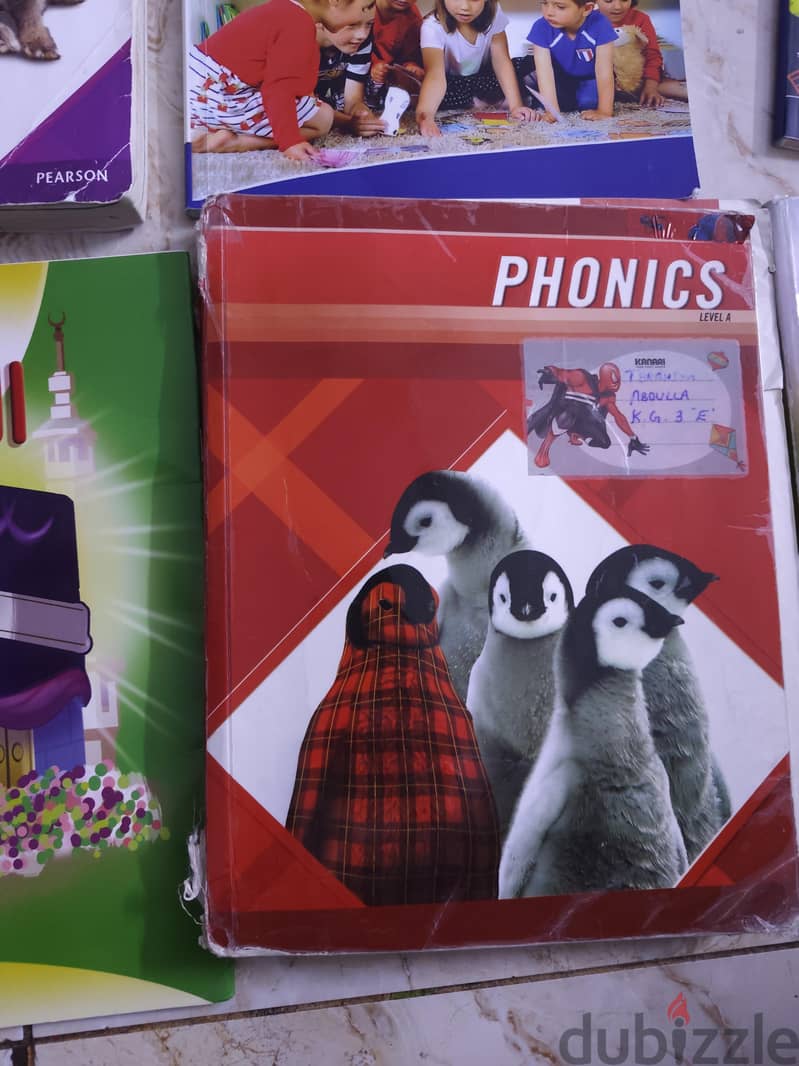 American curriculum books of kg2 and kg3 4