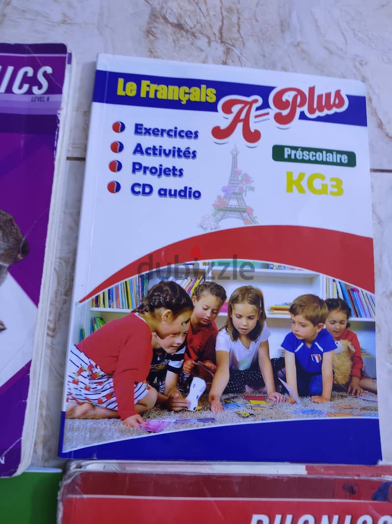 American curriculum books of kg2 and kg3 5