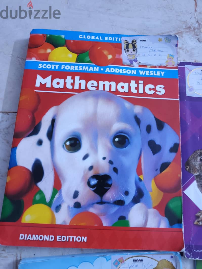 American curriculum books of kg2 and kg3 8