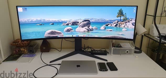 LG UltraGear 45” Curved Gaming Monitor – 200Hz DQHD – Riyadh