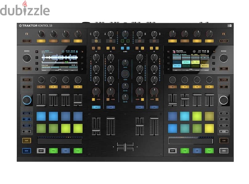 Native Instruments Traktor Kontrol S8 + Harmony Flight Case 1