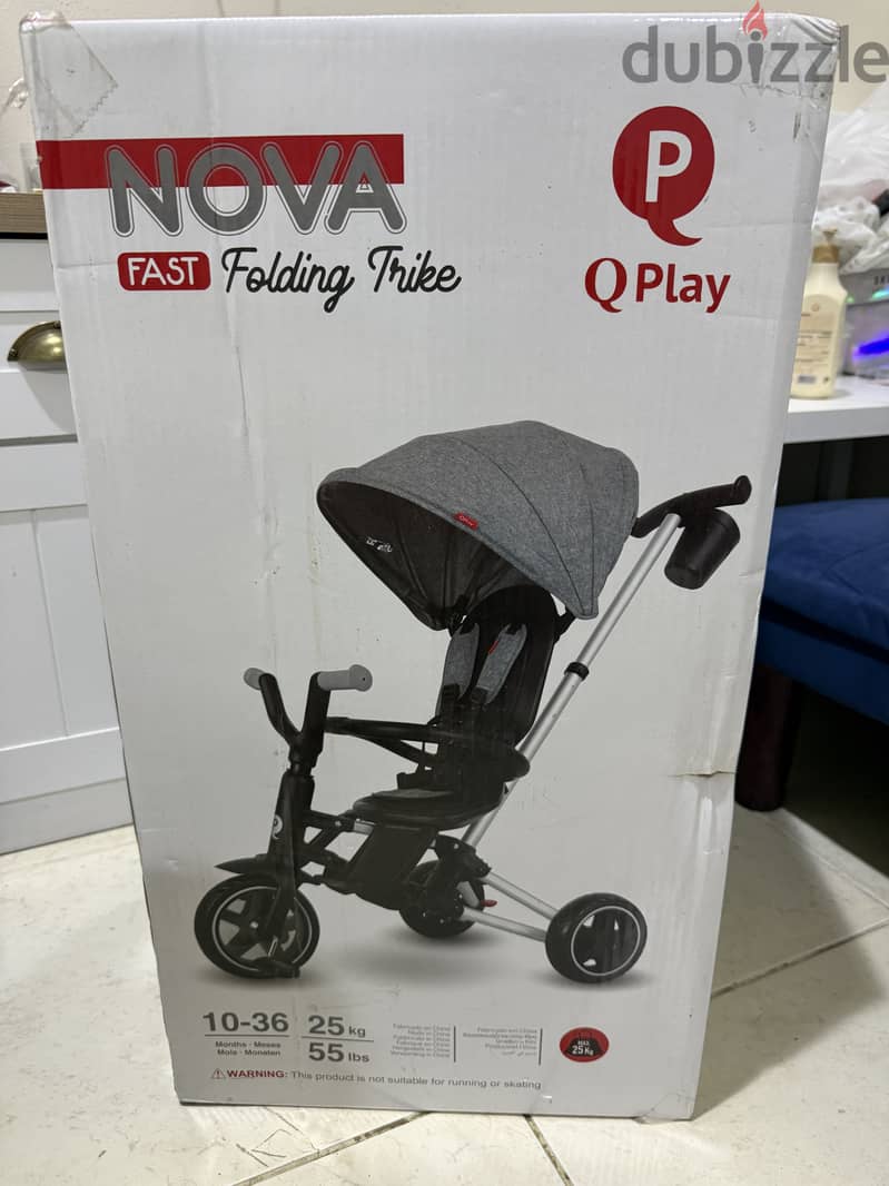 Qplay Nova Folding Trike 2