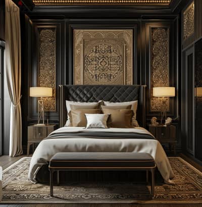 38 contemporary Art Deco bedroom Design Ideas-Edward George
