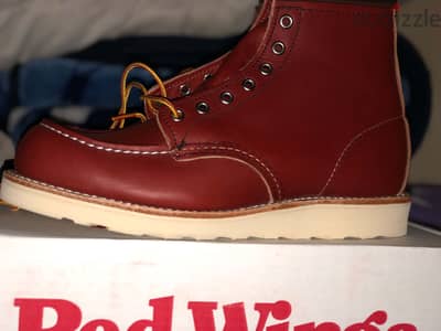 RED WING MOC TOE ORO RUSSET SIZE 8.5 D/ 41.5 EU