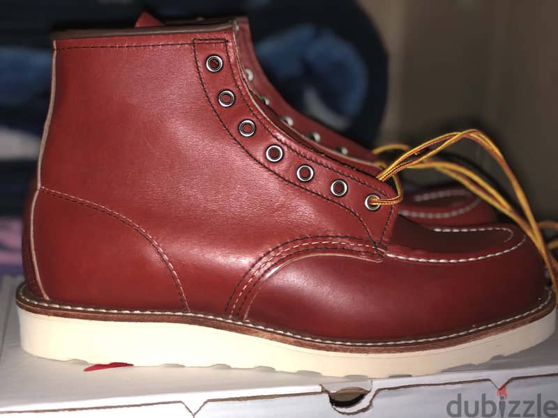 RED WING MOC TOE ORO RUSSET SIZE 8.5 D/ 41.5 EU 2