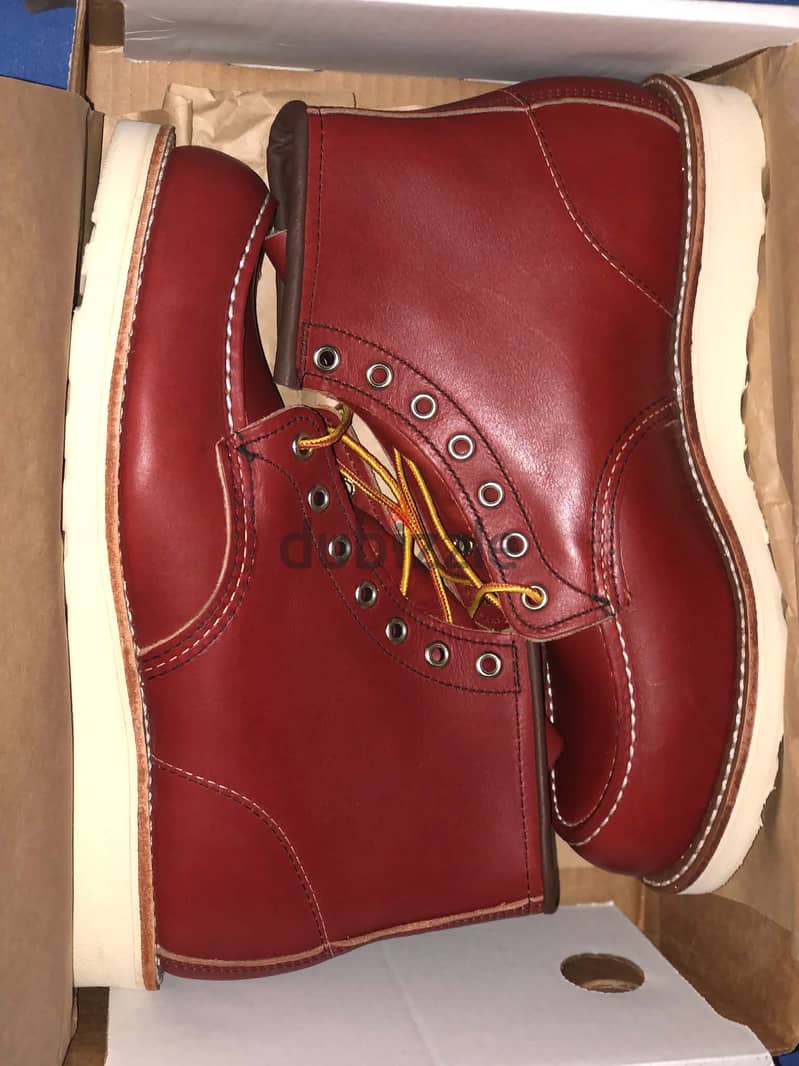 RED WING MOC TOE ORO RUSSET SIZE 8.5 D/ 41.5 EU 4
