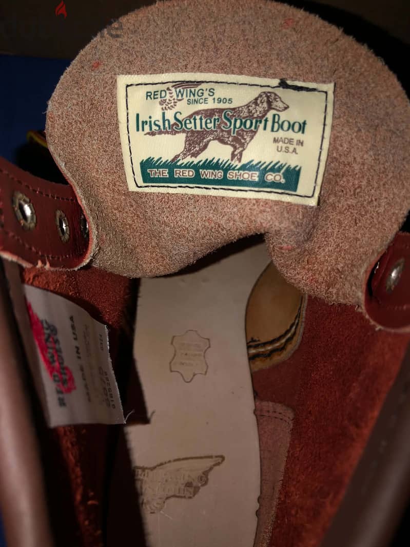 RED WING MOC TOE ORO RUSSET SIZE 8.5 D/ 41.5 EU 6