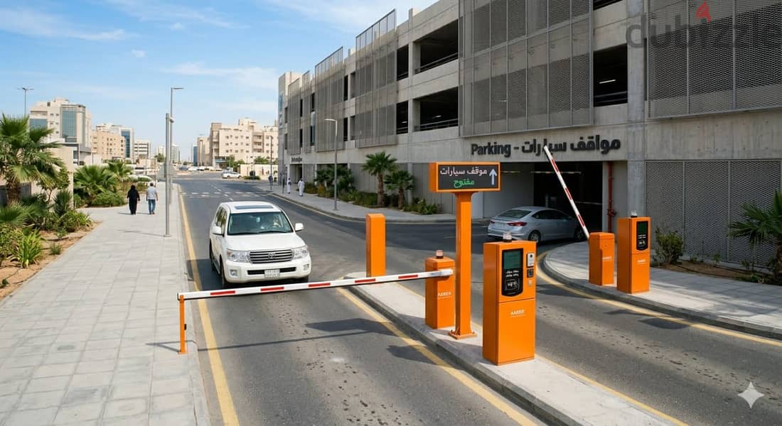 أنظمة المواقف الذكية وكاميرات قراءة لوحات السيارات LPR 10