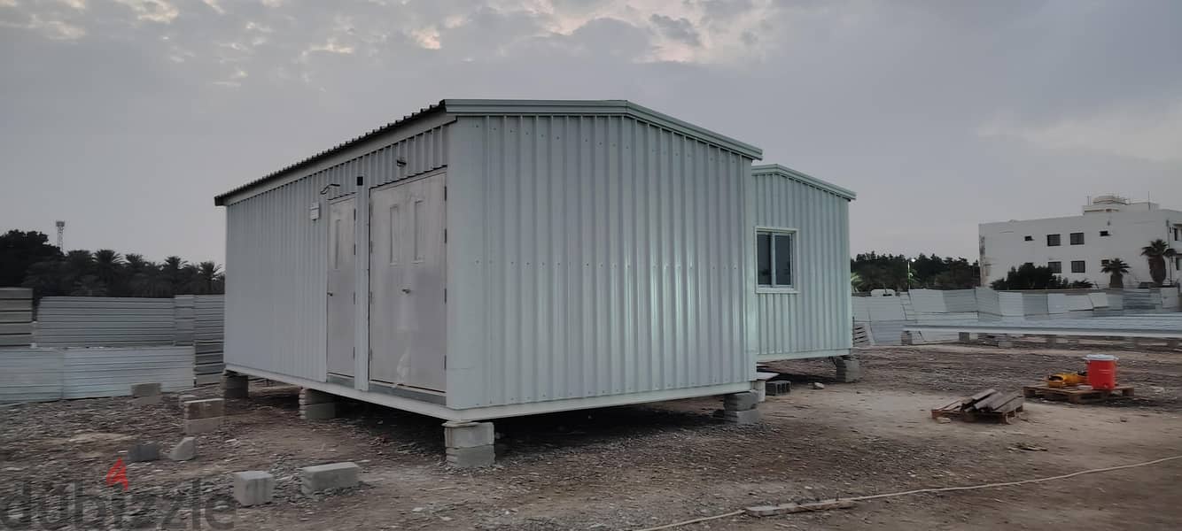 Porta cabin Site office, Accommodation and Toilets units 2