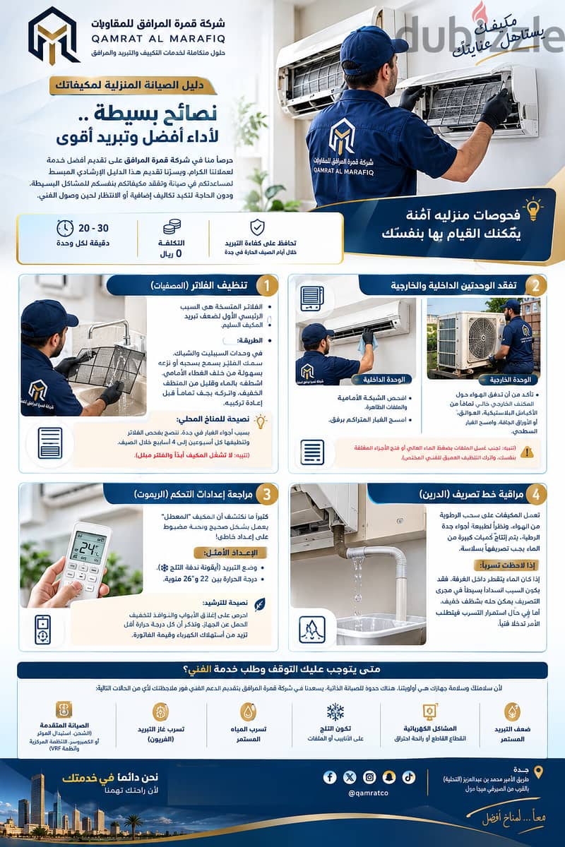 غسيل وصيانة المكيفات 5