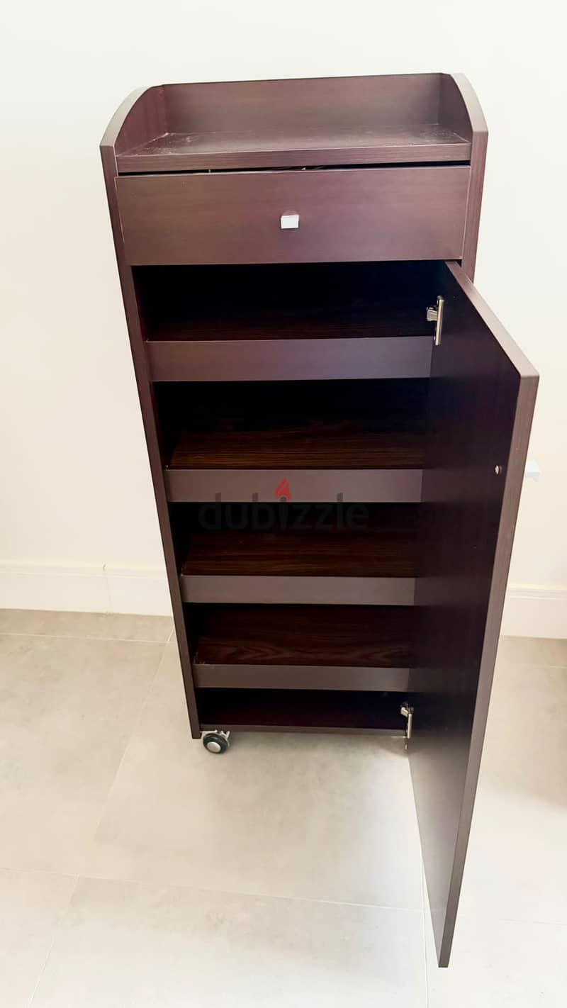 IKEA Shoe Racks (Light Brown & Dark Brown) 3