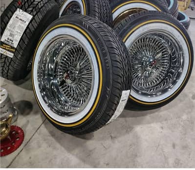 14 inch Authentic Daytons meeting genuine Vogues (971589430760)