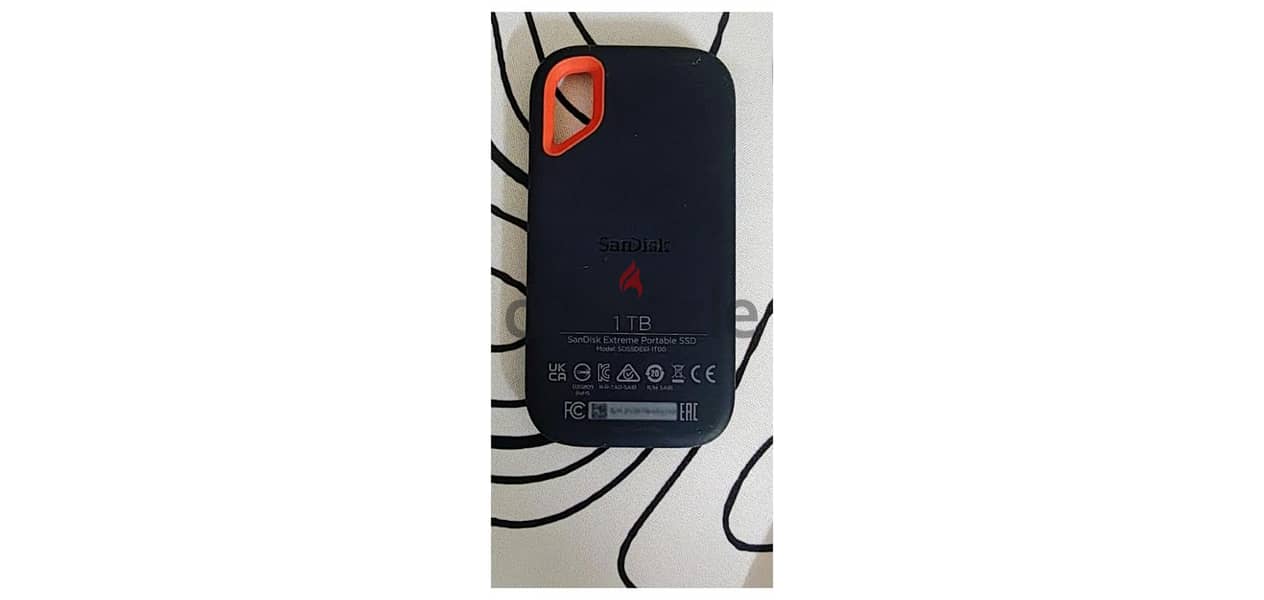هاردسك سانديسك اكستريم 1 تيرا SSD شبه جديد - لقطة بـ550 بدل 665 3