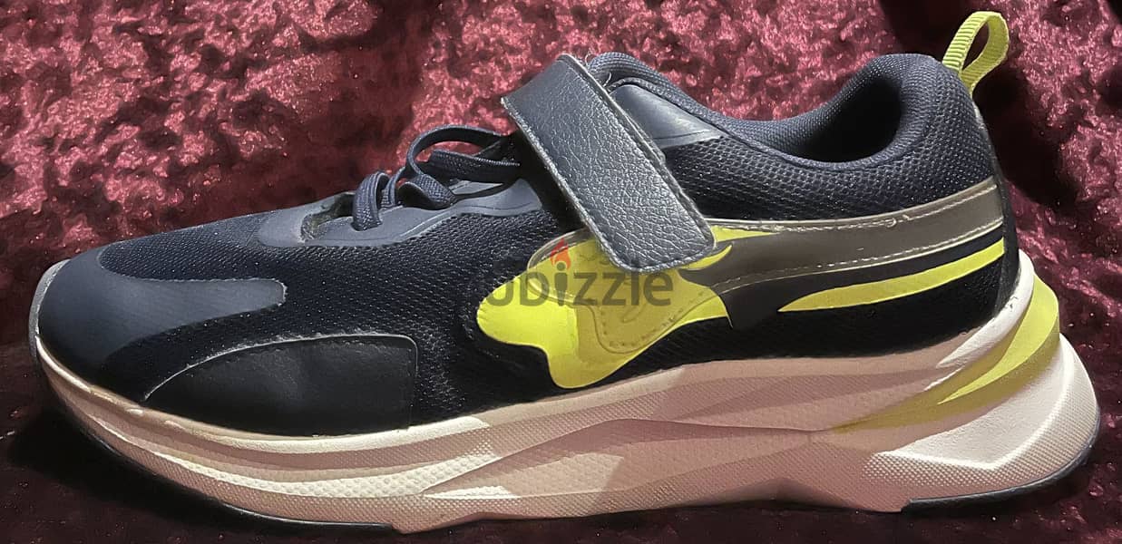 حذاء أطفال رياضي KangaROOS أسود وأخضر 2