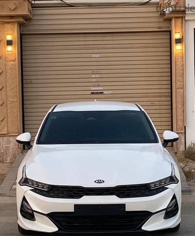 كيا K5 2021 بيضاء | Kia K5 2021 White