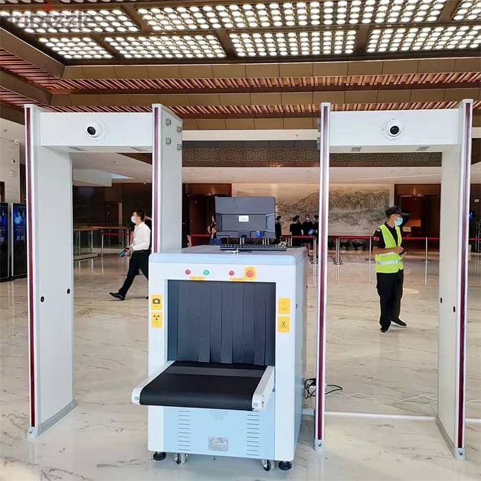 بوابة تفتيش الأفراد TA-600 بإنذار صوتي وضوئي 6