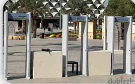 بوابة تفتيش الأفراد TA-600 بإنذار صوتي وضوئي 10
