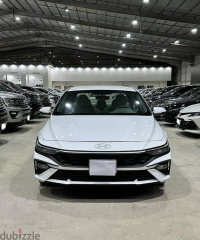 هيونداي إلنترا 2024 بيضاء | Hyundai Elantra 2024 White