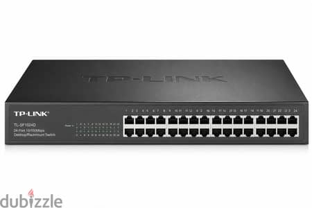 TL-SF1024D	TP-LINK 24-port 10/100Mbps Desktop/Rackmount Switch