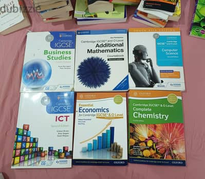 Educational books for IGCSE, Edexcel, AQA, etc.