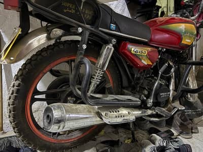 Super no. 1 motorcycle 150cc