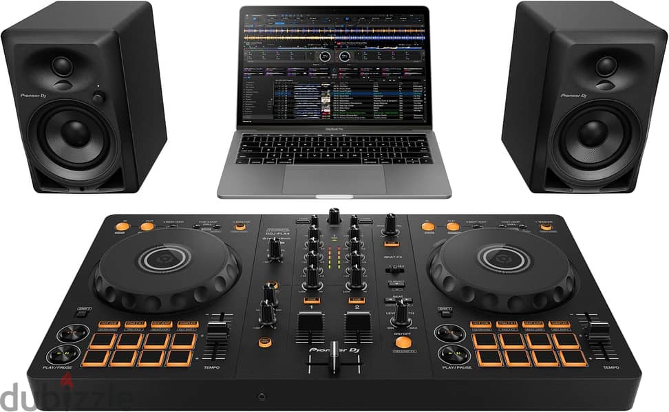 Pioneer DDJ-FLX4 2-deck rekordbox and Serato 2