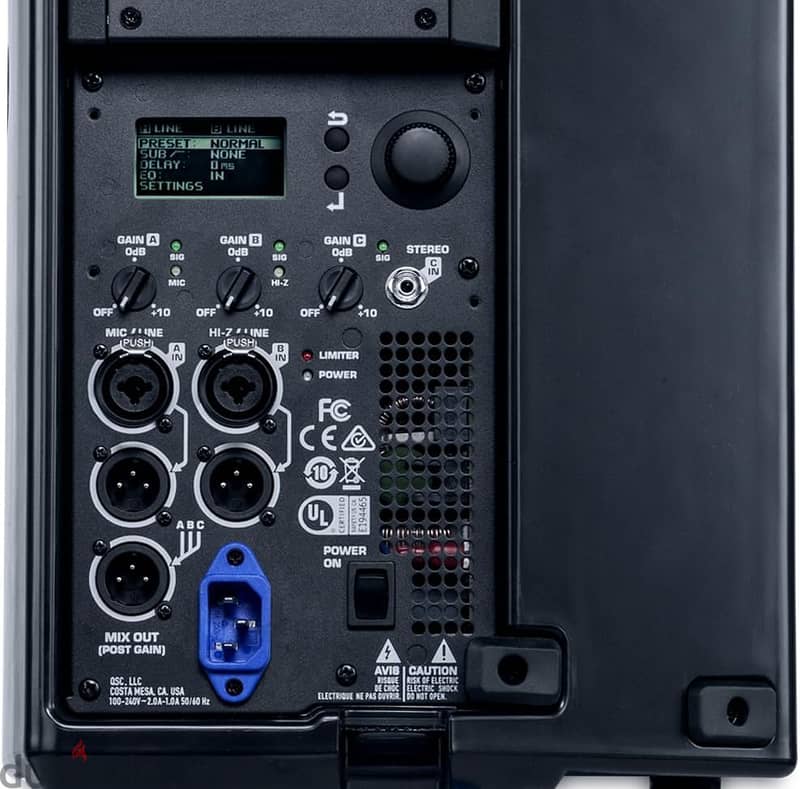 QSC K8.2 2000W 8 inch Powered Speaker 1