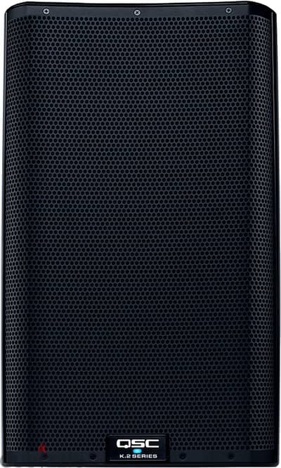 QSC K12.2 2,000-watt 12-inch Powered Speaker Pair With Bags Bundle