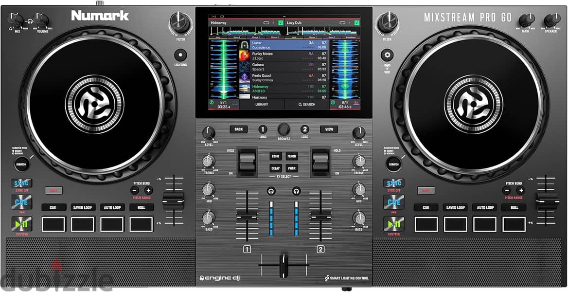 Numark Mixstream Pro Go Battery-powered Standalone DJ Controller 1