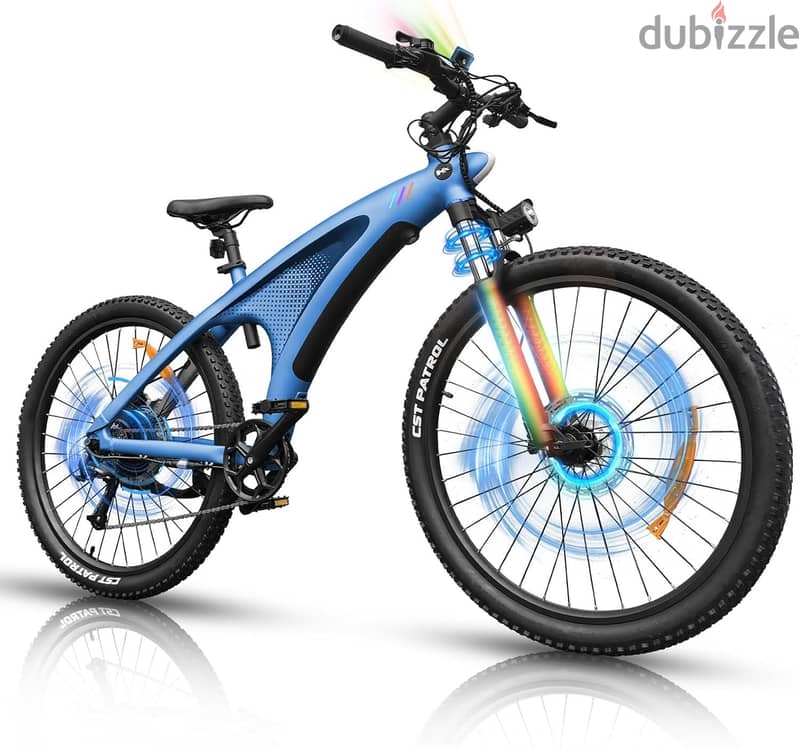 48v Emtb Moped Retro  Hybrid Bike 2