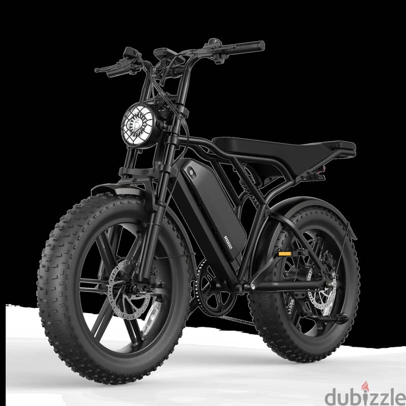 R002 Plus EU Stock 20" Fat Tire E Bike 48V 25A Battery Off-Road Bicycl 1