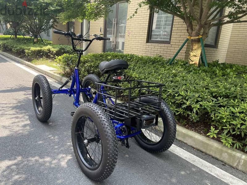 Off-road Bike Electric Quad Bike Fat Tire Electric Bike Four-wheeled 1