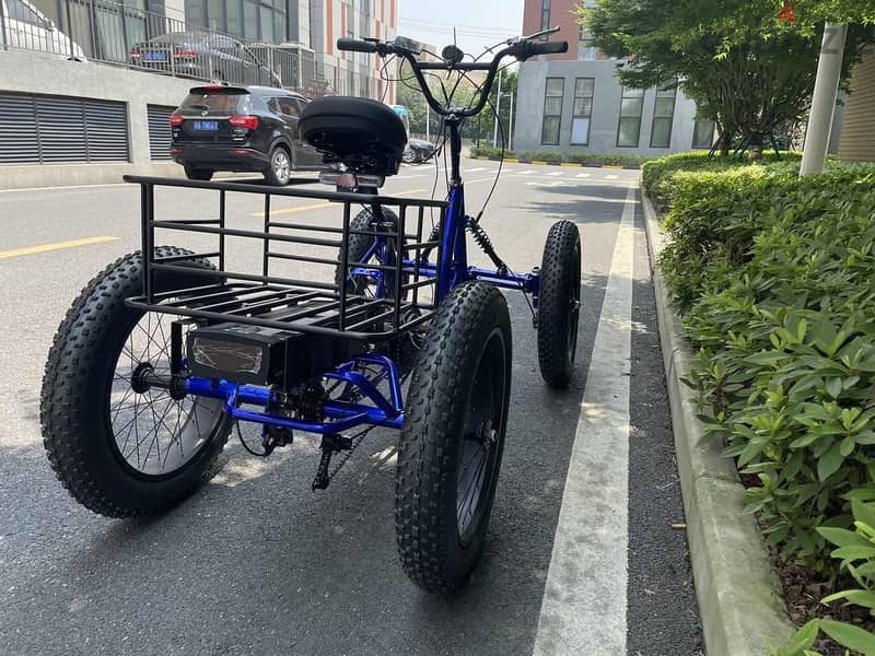 Off-road Bike Electric Quad Bike Fat Tire Electric Bike Four-wheeled 2