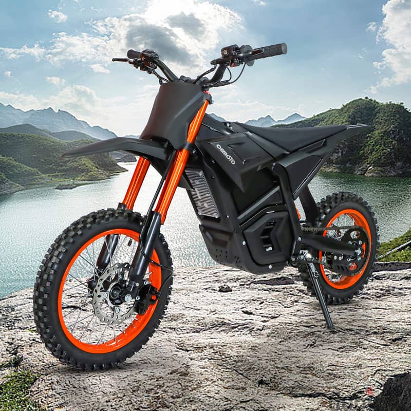 Electric 3000W 48V 21AH Battery Mountain Bike 14'/12' Fat Tire Hydraul 1