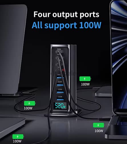 شاحن مكتبي محطة شحن charger charging station 520w 3