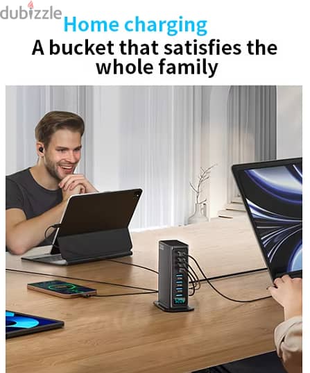 شاحن مكتبي محطة شحن charger charging station 520w 5