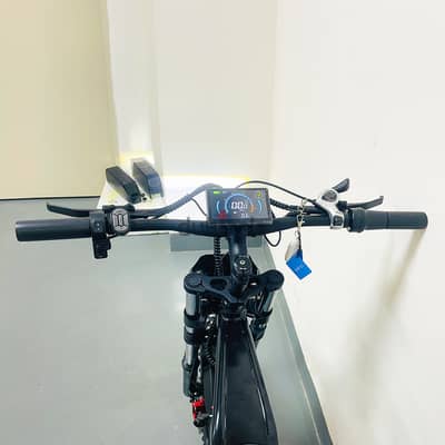 52V 25Ah E-Bike Fat Tire Stealth Bomber Electric Mountain Dirt Bike