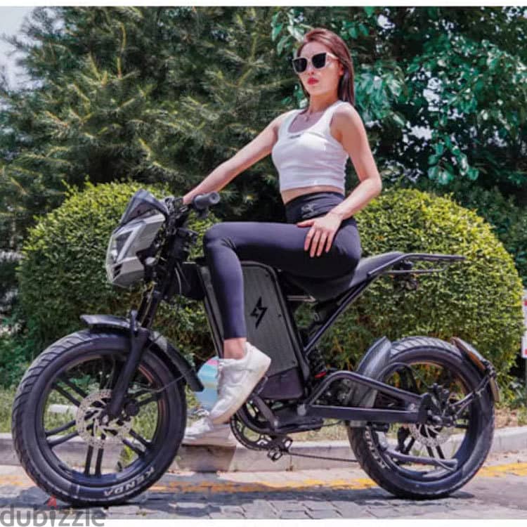 48V 18AH 25AH 100Km City Leisure Commuting 20 Inch Fat Tire Bikes 1