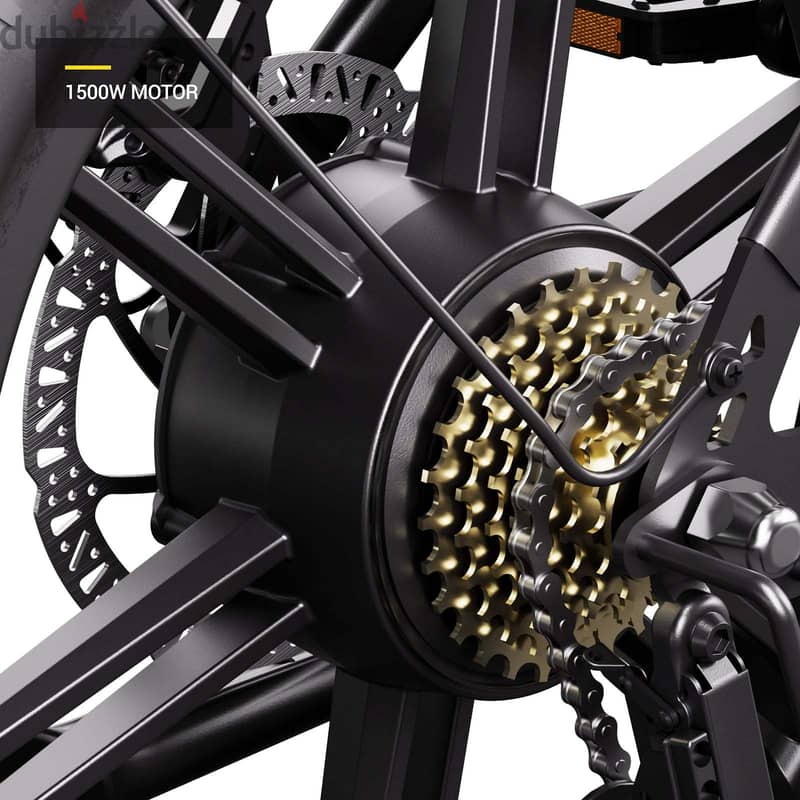 Electric Bikes 7 Speed 20 Inch Fat Bike V20 PRO E-Bike for Adults Fat 1