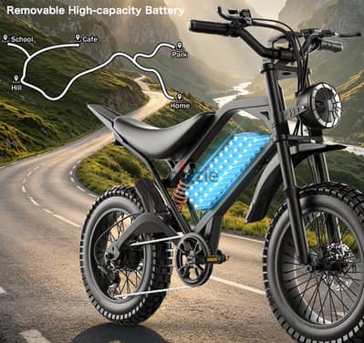 Electric Bike Sport Style Adult Wholesale Lithium Battery Fat Tire Mou