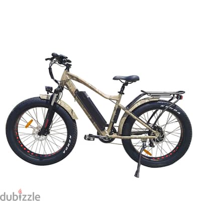 7 Speed Mountain Ebike Electric Bicycle E Mtb 26" * 4.0 Fat Tire High