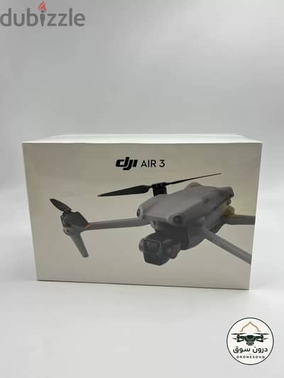 درون DJI Air 3 جديد بدون ريموت مع ضمان كير سنتين