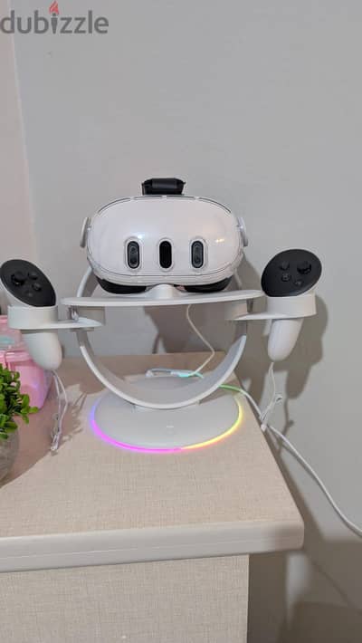 Meta Quest 3 512GB Bundle with LED Charging Stand & Travel Case